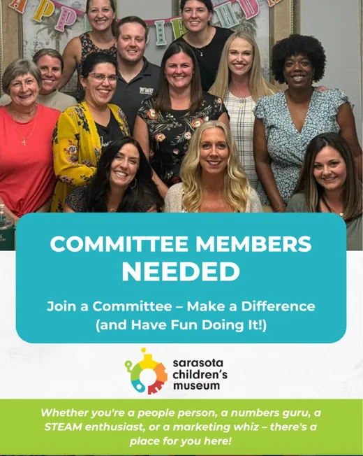 Committee members social post